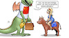 Cartoon: China-Europa-Besuch