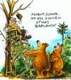Cartoon: ... (small) by GB tagged animals,tiere,jagd,hunter,jäger,nahrung,kräuter,küche,koch