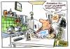 Cartoon: ... (small) by GB tagged bank,überfall,bankräuber,beute,kasse,armut,geldscheine,flucht,straftat,sparkasse,geldinstitut