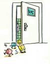 Cartoon: desorientierte Beckensteine (small) by GB tagged hygiene,toilette,wc,klo,pissoir,verwirrung,desodorierung,urinal,desinfizierung