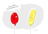 Cartoon: Platzangst (small) by droigks tagged platzangst,psyche,panik,berechtigte,angst,panikattacke,luftballon,rot,gelb,intimes,geständnis