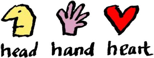 Cartoon: Head hand heart (medium) by Ellis Nadler tagged head,hand,heart,intellect,emotion,symbols,icon