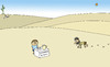 Cartoon: Desert (small) by joruju piroshiki tagged desert,drink,lemonade,thirsty,child