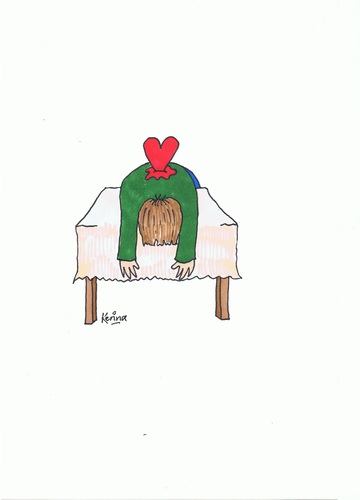 Cartoon: Valentine Antidote (medium) by Kerina Strevens tagged die,kill,hurt,pain,love