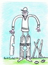 Cartoon: Cricket Problem (small) by Kerina Strevens tagged cricket summer ruin sport sun fun game