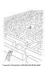 Cartoon: Maze (small) by Ken tagged self,pity,in,maze