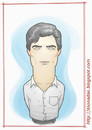 Cartoon: Christopher Reeve (small) by Freelah tagged christopher,reeve,super,man