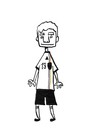 Cartoon: 13 Müller (small) by fubu tagged müller germany deutschland wm worldcup world cup 2010 weltmeisterschaft fussball soccer
