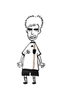 Cartoon: 16 Lahm (small) by fubu tagged phillip,lahm,germany,deutschland,wm,worldcup,world,cup,2010,weltmeisterschaft,fussball,soccer