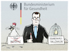 Cartoon: Abkehr von Inzidenz... (small) by markus-grolik tagged spahn,inzidenz,krankenhausfallzahlen,hospitalisierung,deutschland,pandemie,delta,corona,massnahmen,gesundheitsminister