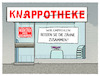 Cartoon: Apothekenstreik.. (small) by markus-grolik tagged apothekenstreik,apotheker,apotheke,medikamente,mangel,lauterbach,gesundheitssystem