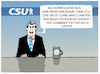 Cartoon: CSU Compliance (small) by markus-grolik tagged söder,matrix,compliance,maskenskandal,csu,sauter,nüsslein,amigo,provision,berater