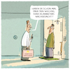 Cartoon: Vertrieb künstlicher Intelligenz (small) by markus-grolik tagged ki,künstliche,intelligenz,haustür,marketing