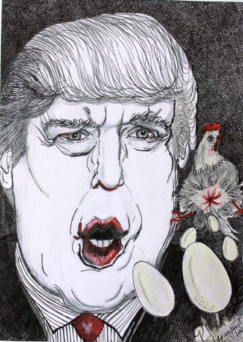 donald trump cartoon. Cartoon: Donald Trump The