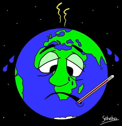 Cartoon: World Environment Day 2011 (medium) by Thamalakane tagged world,environment,day,climate,change,global,warming
