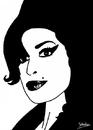 Cartoon: candle in the wind (small) by Thamalakane tagged amy winehouse