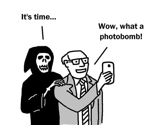 No Photobomb ! Image Courtesy: toonpool.com