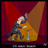 Cartoon: 250 Jahre Mozart (small) by Anjo tagged mozart,handy,klingelton,jamba,musik,klassik