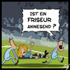 Cartoon: Friseur (small) by Anjo tagged wm,em,fussball,frau,frauenfussball