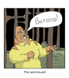 Cartoon: werecanine (small) by creative jones tagged werewolf,dog,horror