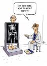 Cartoon: Ich sehe was... (small) by POLO tagged arzt röntgen spiel
