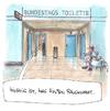 Cartoon: Alles Muss Raus (small) by OL tagged bundestag toilette
