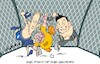 Cartoon: Octagon fight (small) by Amorim tagged meta,elon,musk,mark,zuckerberg