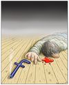 Cartoon: Facebookdead (small) by marian kamensky tagged facebook,zuckerberg,social,media,revolution