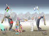 Cartoon: KÄMPFENDER NETANYAHU (small) by marian kamensky tagged hamas,greift,israel,an,happy,halloween,wahnsinniger,musk,kriegs,ostern,kämpfender,netanyahu,gaza