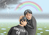 Cartoon: PATHOS DER THEATRALISCHEN EM (small) by marian kamensky tagged ungarn,deutschland,fussball,em,orban,goretzka,jogi,löw,regenbogenfarben