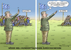 Cartoon: SÖDER HAT KRÄMPFE (small) by marian kamensky tagged söder,csu,flüchtlinge,faschismus
