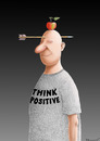 Cartoon: Think positive... (small) by marian kamensky tagged humor