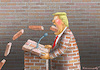 Cartoon: TRUMPS REDE ZUR LAGE DER NATION (small) by marian kamensky tagged venezuela,maduro,trump,putin,revolution,oil,industry,socialism