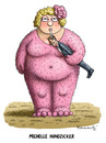 Cartoon: Wetten dass Michelle Hundzicker (small) by marian kamensky tagged wetten,dass,zdf,michele,hunziker,hundzicker,unterhaltung,tv,show,fernsehshow
