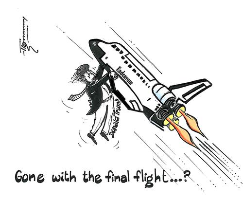 donald trump cartoon. Cartoon: Donald Trump Final