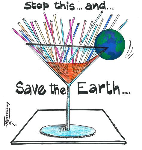 cartoon earth. Cartoon: Earth day 2010