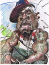 Cartoon: Curtis Jackson 50 Cent (small) by RoyCaricaturas tagged 50cent,music,hiphop