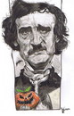 Cartoon: Edgar Allan Poe (small) by RoyCaricaturas tagged allan,poe