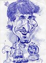 Cartoon: Leonel Messi Golden Ball (small) by RoyCaricaturas tagged leonel,messi,argentina,soccer,players,barca