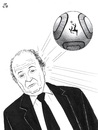 Cartoon: Blatter resignation (small) by paolo lombardi tagged soccer