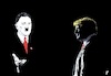 Cartoon: Dark America great again (small) by paolo lombardi tagged usa,elections,trump,biden,hitler