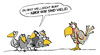 Cartoon: wirsindviele (small) by Mergel tagged vögel,papagei,mainstream