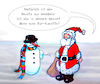 Cartoon: Weihnachten (small) by SoRei tagged weihnachtsmann,schneemann,schnee,mantel,besatz,webpelz,pelz,tierschutz,bio,karotte,möhre,skepsis,vorhaltungen,kritik