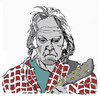 Cartoon: Neil Young (small) by Carma tagged neil,young,music,rock,celebrities,musicians