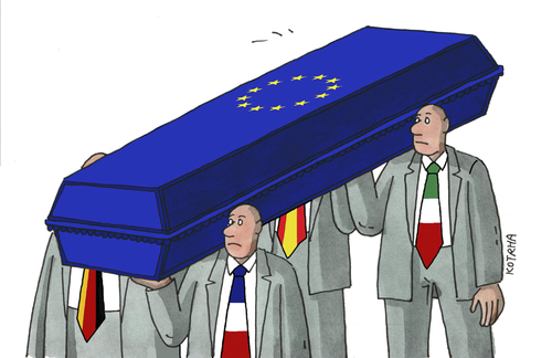 Cartoon: eutruhla (medium) by Lubomir Kotrha tagged eu,crisis