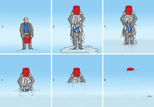 Ice Bucket Challenge 2 By kotrha | Nature Cartoon | TOONPOOL
