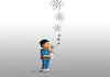 Cartoon: atombublin (small) by Lubomir Kotrha tagged energy,atom,wind