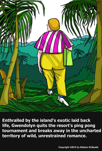 cartoon caribbean