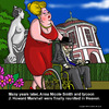 Cartoon: The Hollywood Afterlife (small) by perugino tagged hollywood,entertainment