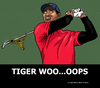 Cartoon: Tiger Woods (small) by perugino tagged scandals,sport,golf